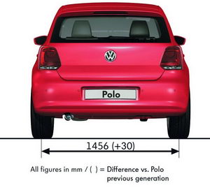 
Volkswagen Polo (2010). Dessin Image 3
 